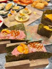 全港獨家！牡丹蝦奄仔蟹任食放題