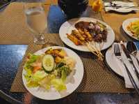 Having our best meal in Langkawi, BBQ night at Rebak Island