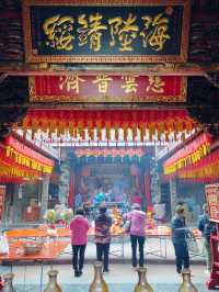 豐原最早的廟宇，宮內有嘉慶年間的文物喔！