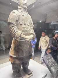 日落雲霧裡的貓影西安