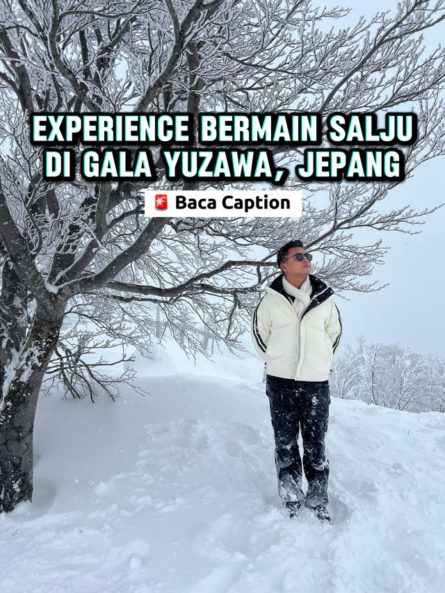 Experience Bermain Salju di Gala Yuzawa