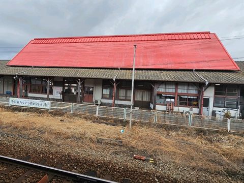 《時光停滯的阿蘇市〔宮地車站〕》🚉