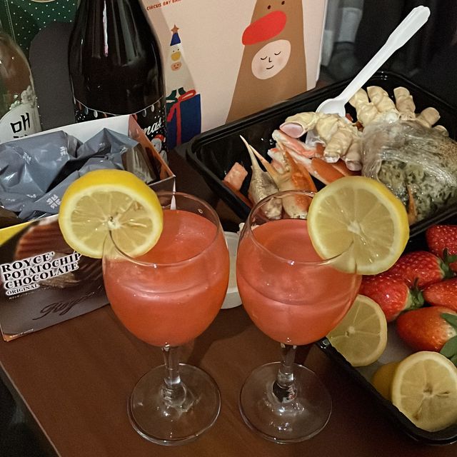 속초에서 크리스마스 파티🥂