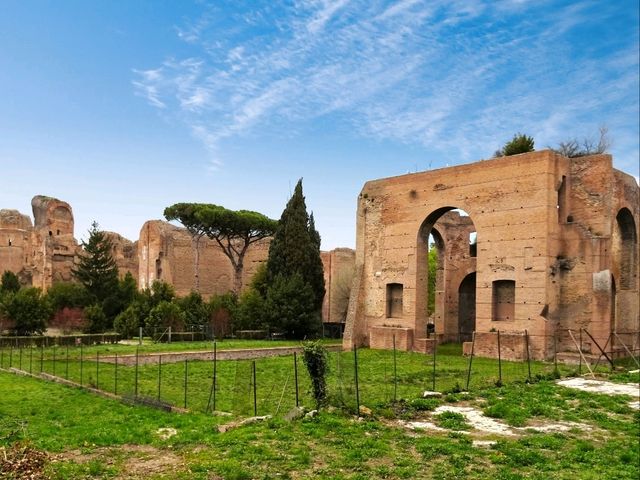 The Roman Bath in Rome