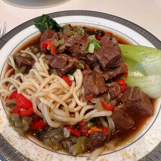 🍜臺北文華東方酒店💎品嘗傳說中的文華牛肉麵