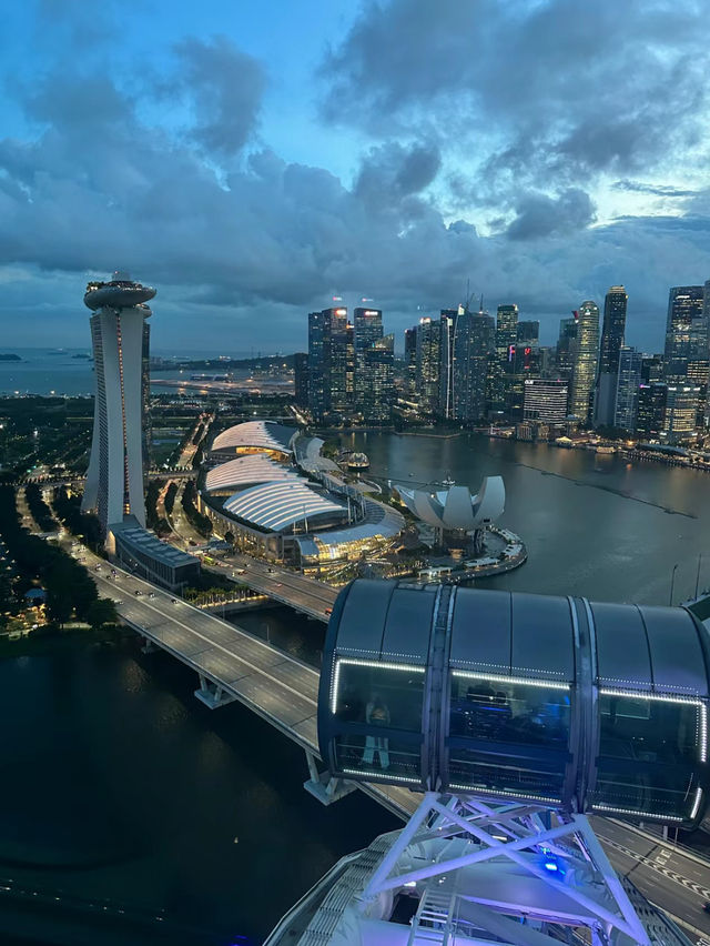 Amazing View From Singapore Flyer 🇸🇬