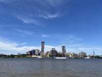 North Greenwich Pier: Where Modernity Meets the River Thames