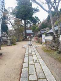 A temple greeted by a thousand-handed Kannon with the scent of sandalwood