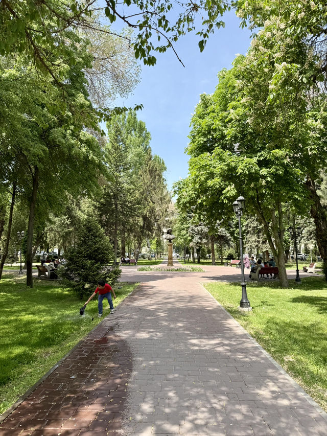 Spring Vibes at Tattybübü Tursunbayeva Garden Square, Bishkek