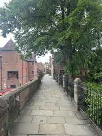 Along Chester’s city walls 