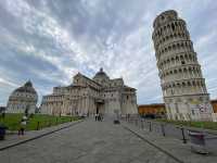 Just a casual day with Pisa’s most famous tilt.