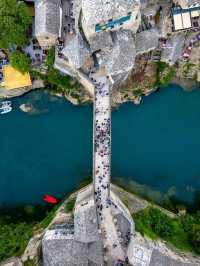 🌉 Where the Bridge Holds History – Mostar, Bosnia and Herzegovina