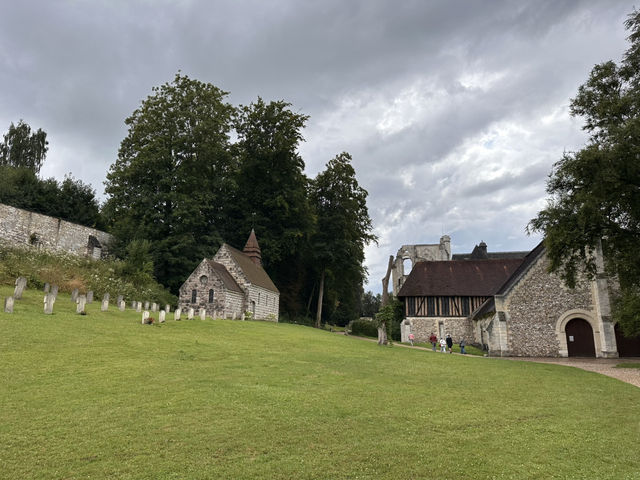 One of most beautiful abbeys in Normandy