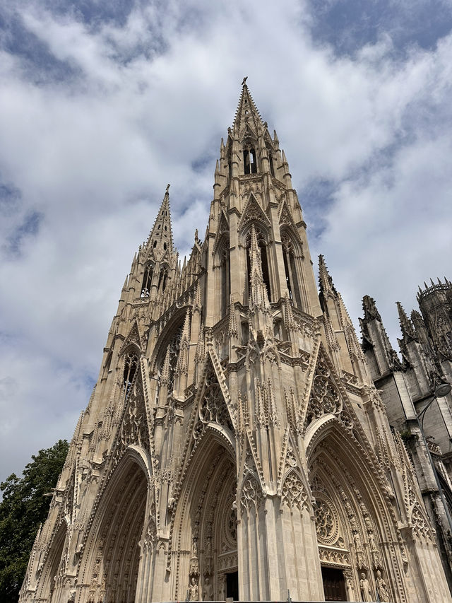 The most beautiful abbey in Rouen 