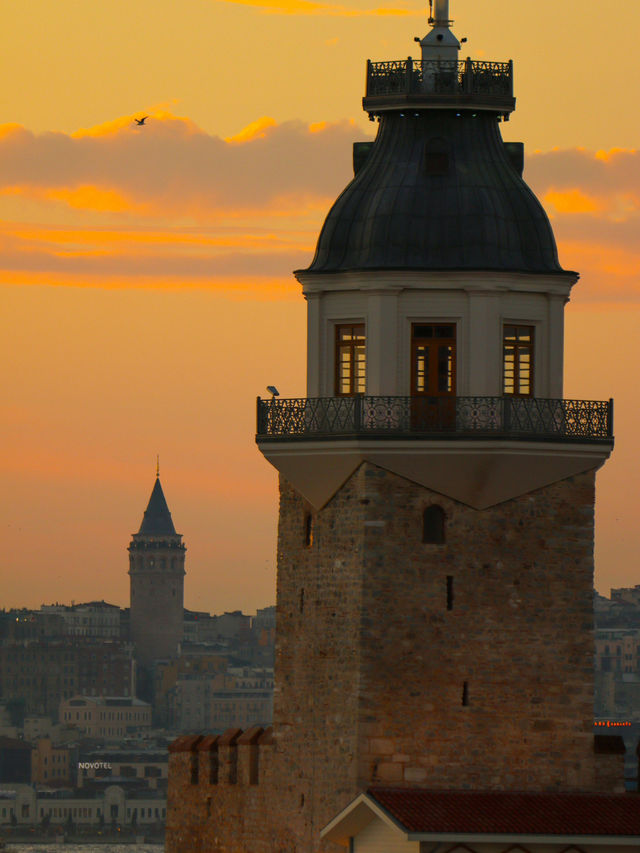 🏰 Majestic Maiden’s Tower – Istanbul, Turkey 🇹🇷