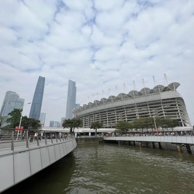 打卡廣州海心沙亞運公園