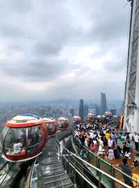 I  spent my B-day at World's Highest Bubble Tram 