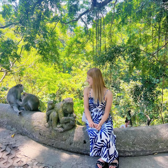 Bali's Cheeky Residents @Monkey Forest
