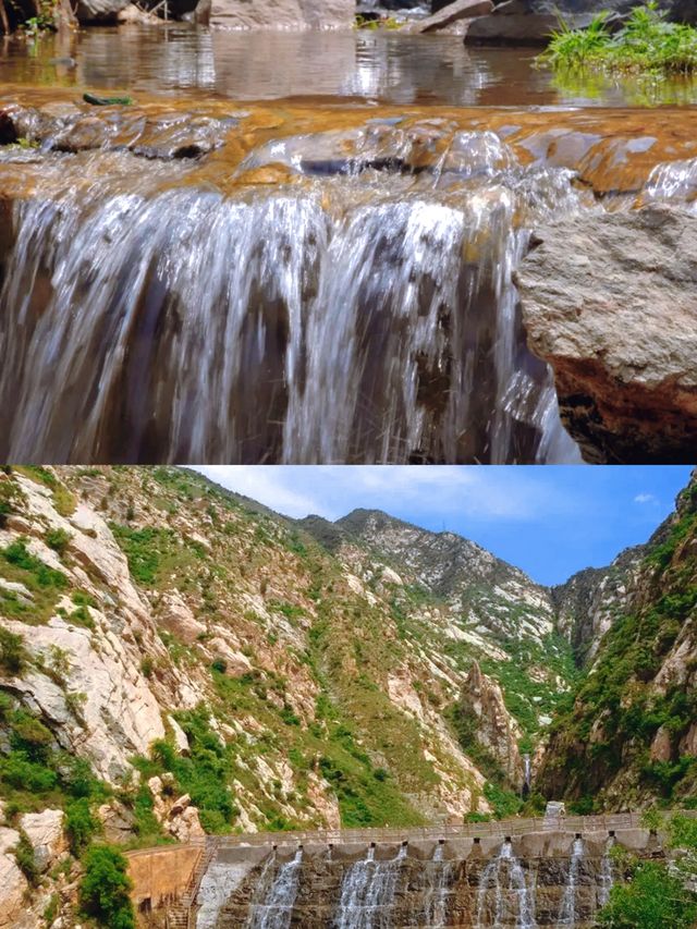 神潭大峽谷坐標於山西省永濟市境內