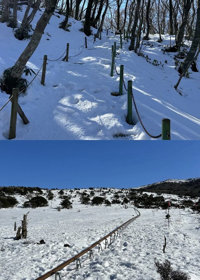 剛爬完漢拿山隨便問問