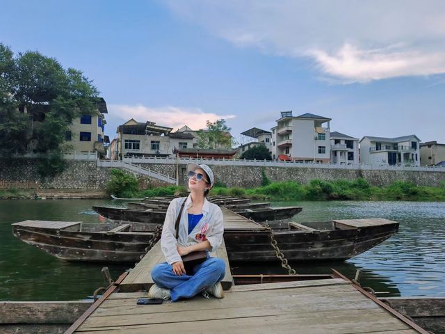 萬安浮橋,浦城現存三座浮橋之一(另兩座觀前浮橋、水南浮橋) 萬安浮橋,浦城現存三座浮橋之一(另兩座觀前浮橋、水南浮橋)