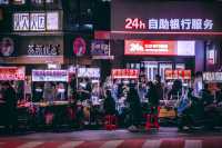 長沙深夜的解放西路，也太太太太熱鬧了吧