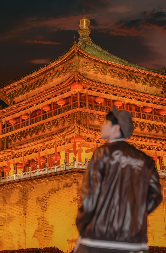 哇塞！在西安鐘鼓樓拍到了人生照片