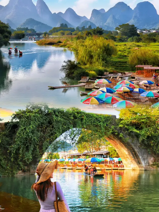 Guangzhou office workers' first stop for weekend travel without taking leave: Yangshuo