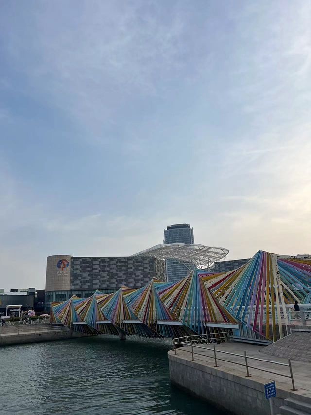 夏日遊玩｜海邊的濕地公園，徒步納涼都不錯