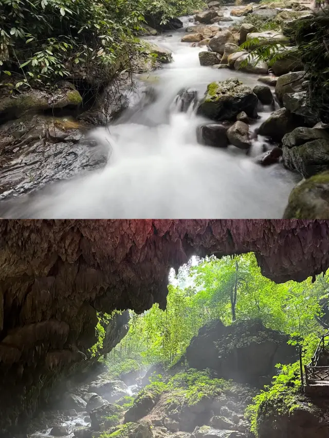 I declare, this is the most worthwhile rainforest waterfall canyon for hiking in Guangxi!
