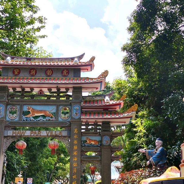 探索新加坡虎豹別墅：中國民間故事的奇幻世界