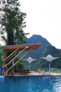 陽朔day雲捲雲舒的山水美景ji盡情發呆
