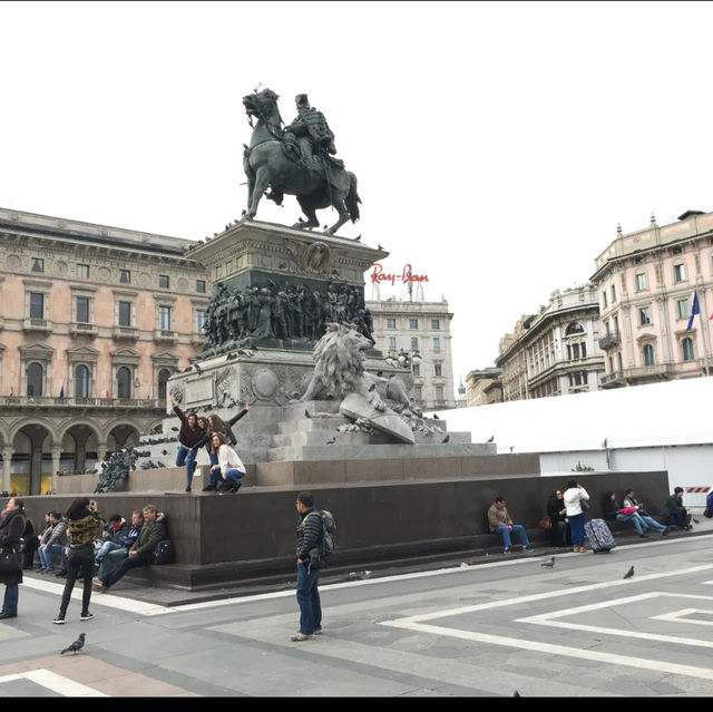 Day walk through the Galleria of Milan 