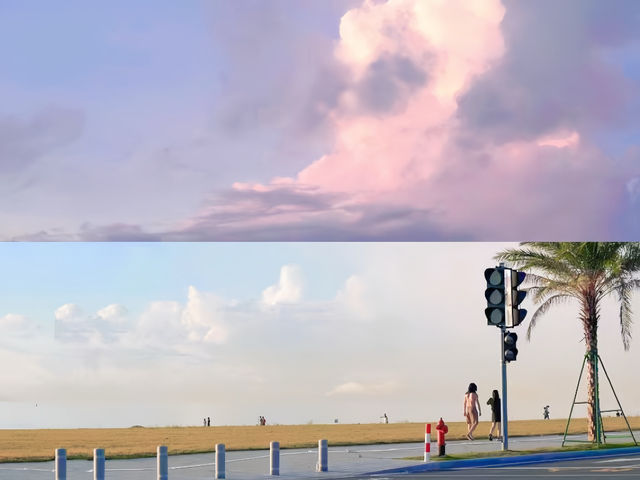深圳灣公園，絕佳日落海景觀賞點位