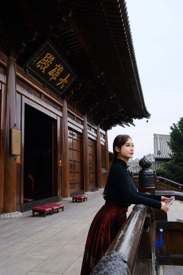 我願稱之為上海最美的唐風寺院。
