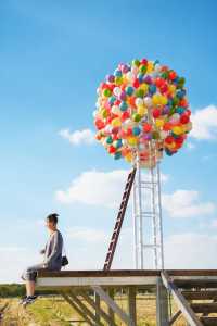 不敢相信上海也有喜洲版麥田就在李窯村。