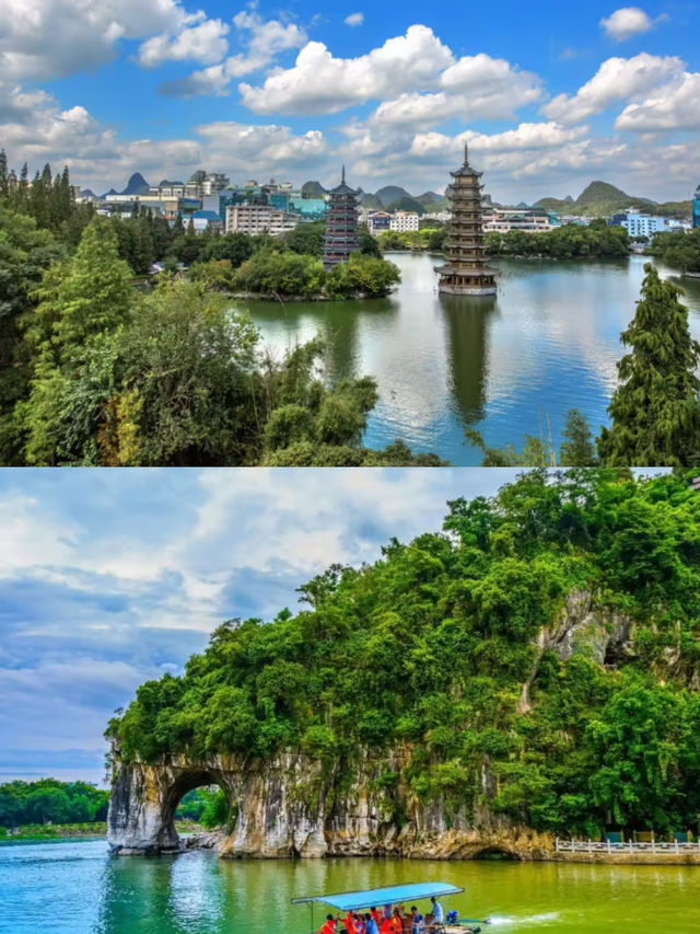 桂林睡在這裡真的太美啦。