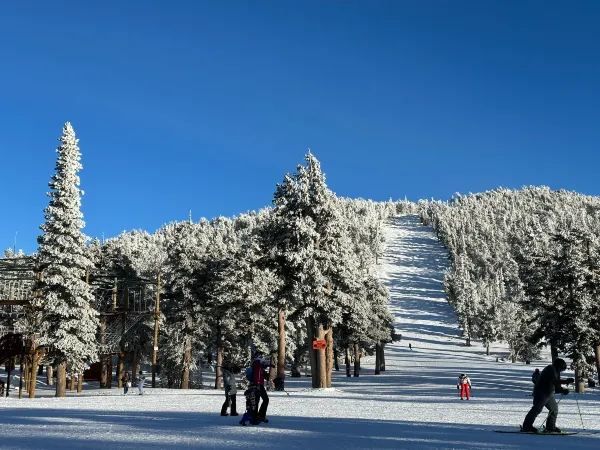 Lake Tahoe skiing at Heavenly offers stunning views