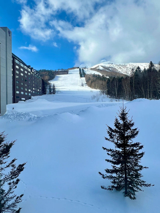 北海道度假村入住初體驗獻給了雪白的北海道。