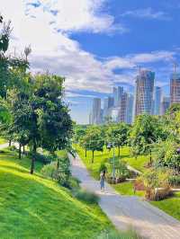 深圳桂灣公園｜人少巨舒服，宮崎駿漫畫公園花又開了！