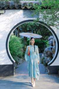 上海桂林公園古風拍攝來這裡就對啦