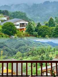 雅安茶山中間的高端民宿入住體驗哦