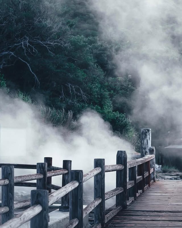 日本雲仙市 | 雲仙地獄—蒸汽彌漫嘅神秘溫泉景觀 