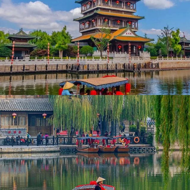 不是烏鎮 是台兒莊古城 朋友圈問瘋了