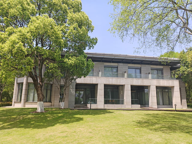 合肥翡翠湖迎賓館，不愧是國賓館