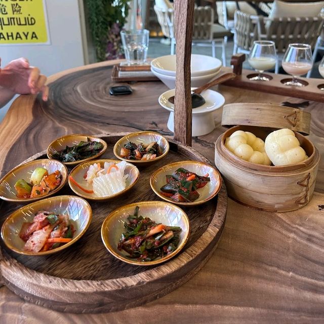 good Asian and french food