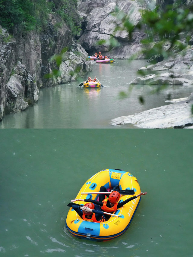 溫州人私藏！楠溪江石槽漂流爽到起飛🚣‍♀️