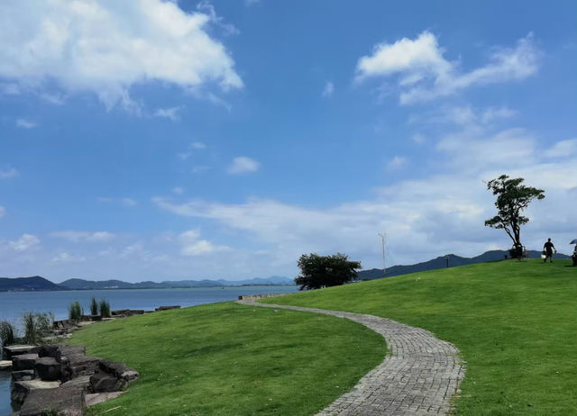 寧波東錢湖彷彿到了國外，是小加州
