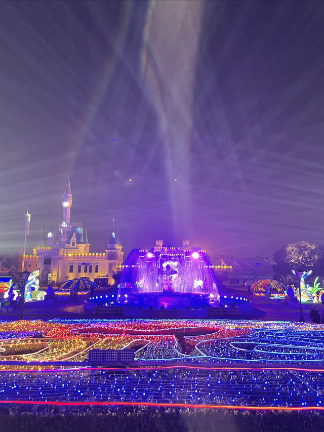 世界公園奇妙夜，看絢爛打鐵花