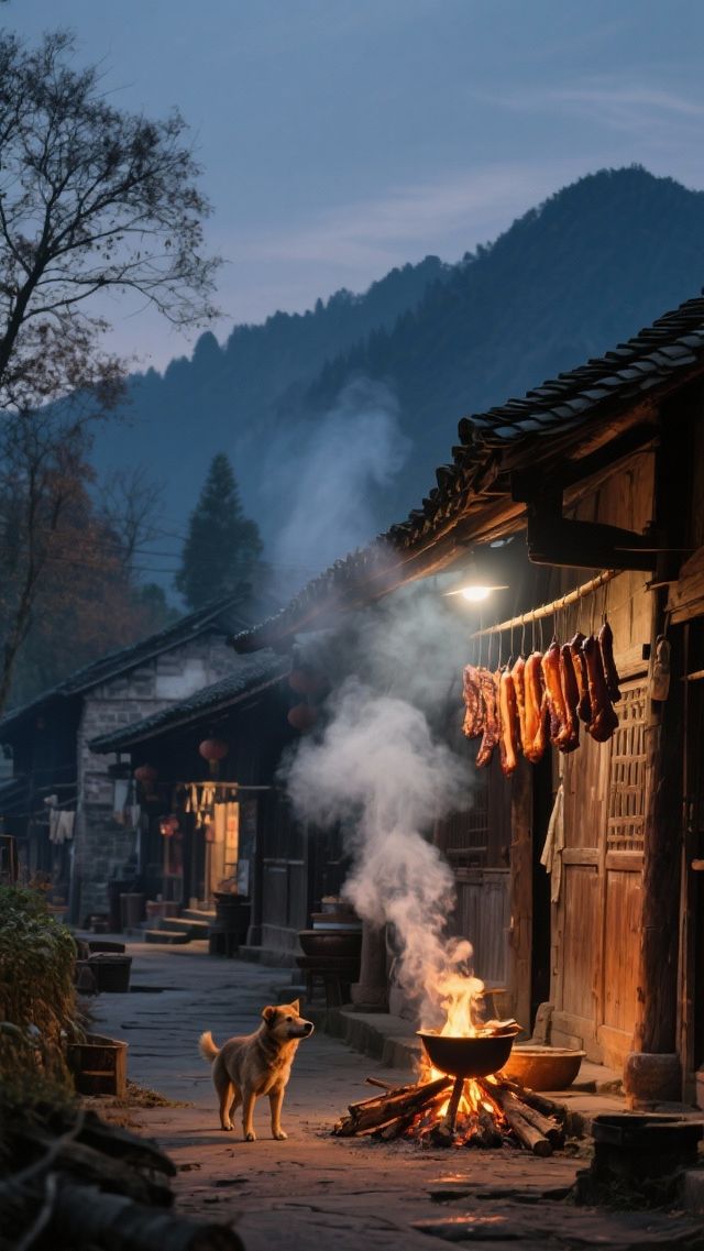 清平古鎮12月｜川西的冬日童話
